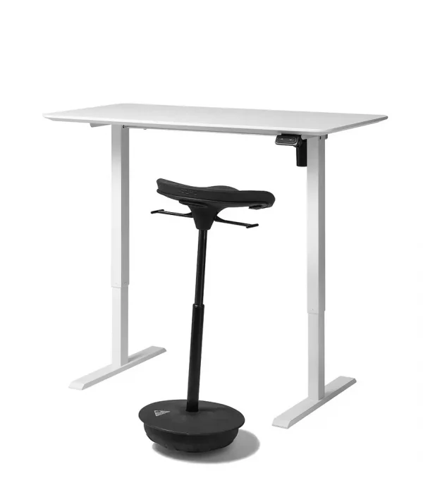 Elektrisch Schreibtisch mit Pivot Hocker